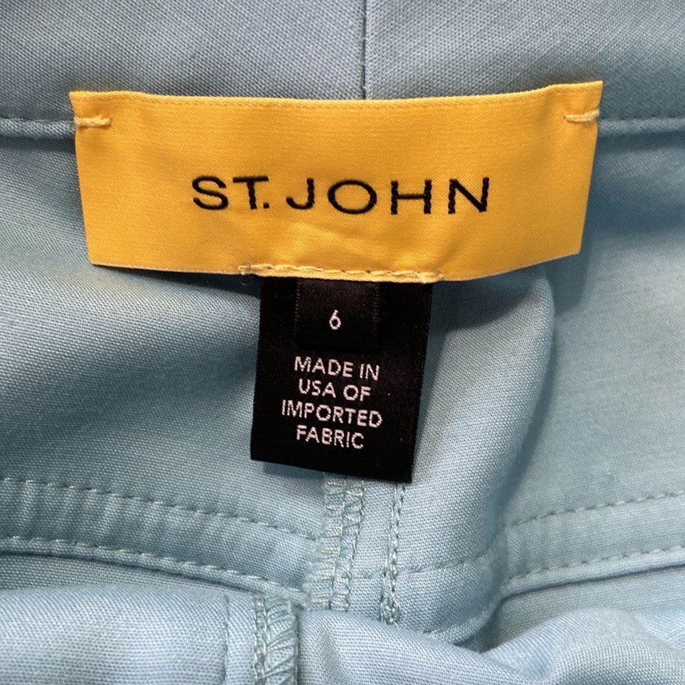 St. John Blue Pants - Picture 6 of 6